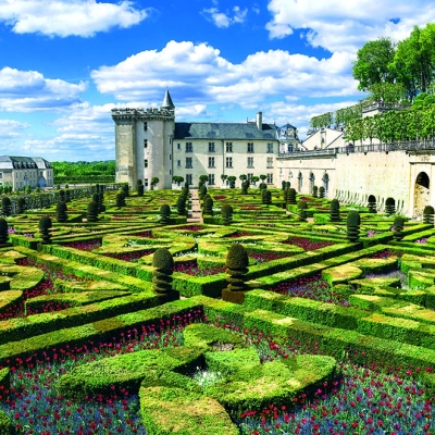 Calendar cu imagini Gardens, 31.5 x 48 cm, 12 file, 2026